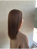 やわらか艶感ベージュヘア♪