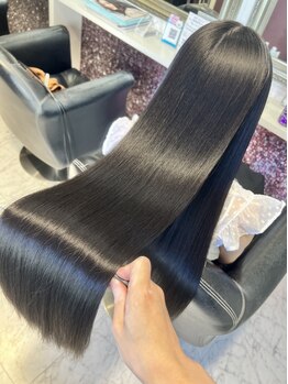 ヘアーサロン ジュエル(Hair Salon JEWEL)の写真/気になる髪のダメージに…一人ひとりに合わせた商材で髪がもつ本来の美しさへ♪ホームケアのアドバイスも◎