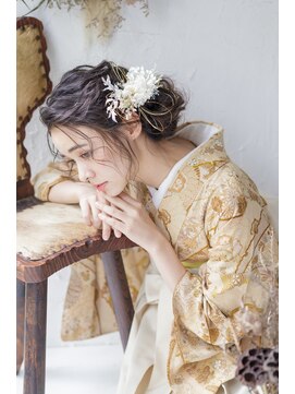 シャルメ 東京駅前(CHARMER) 結婚式にオススメ！ルーズなシニヨン！！