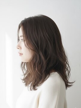 ビュートリアム265(BEAUTRIUM 265) #20代30代セミロングゆるふわニュアンスウェーブパーマ銀座