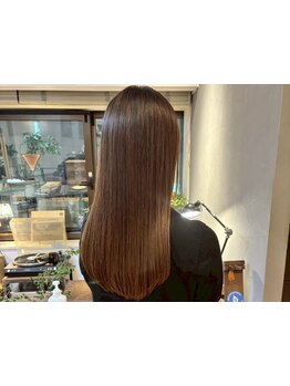 髪に質的な輝きを*芯から潤う、大人のための髪質改善[銀座/有楽町/東銀座/TOKIO/トリートメント/髪質改善]