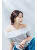 透明感と品の良さをまとう、涼しげタイトボブ