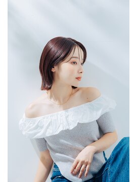 テトラ(TETRA) 透明感と品の良さをまとう、涼しげタイトボブ