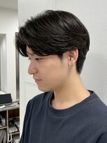 アントバイフィフス 秋田(unt by fifth)&nbsp;秋田メンズパーマ波巻きスパイラルパーマセンターパートフェード