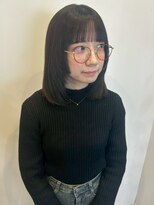 ベルフェミンキルン(Belle femin kilun) レイヤーカット 黒髪 髪質改善 レイヤーカット ボブレイヤー