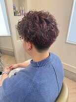 ソル(so/L) レディース刈り上げパーマショート