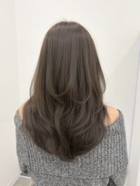 パルス ヨコハマ(PULSE yokohama)&nbsp;横浜レイヤーカットグレージュブリーチなしダブルカラー髪質改善