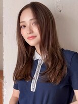 ナイロン 門田店(NYLON.)&nbsp;《NYLON.》ビターショコラ×センターパート
