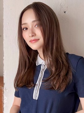 NYLON. 門田店【ナイロン】【8月1日オープン（予定）】 《NYLON.》ビターショコラ×センターパート