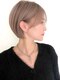 ルアナ バイ ジルブラン(LUANA by JIL BLAN)の写真/《ハイライトと相性の良いショートヘア》ハイライトを際立たせる、美しいショートカットのデザインが◎