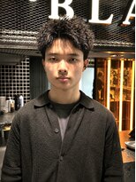 ブラック(BLACK) スパイキーショート