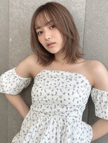 シー バイ ロンド 新宿(Sea by Lond)&nbsp;ワンホンレイヤ ー×ダークブルー[デジタルパーマ/ボブ/韓国]