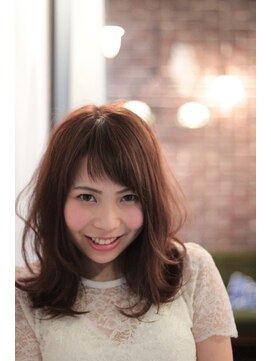 アズグロウヘアー(AS GROW HAIR) 大人可愛いニュアンスカール【帯山/長嶺/髪質改善/縮毛矯正】