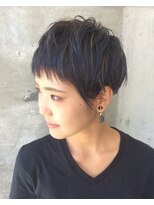 ガルボ ヘアー(garbo hair) 【garbostyle】A/Wオススメパープルージュ×ハイライトカラー