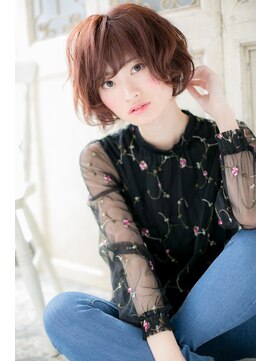 モッズ ヘア 福岡姪浜店(mod's hair) *mod's姪浜*…女度UP！グラマラスショートb