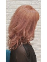 ヘアーズ 住吉店(HAIRZ)&nbsp;《HAIRZ》林真紀　二十歳のピンクカラー