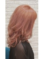 ヘアーズ イオンモール徳島(HAIRZ) 《HAIRZ》林真紀　二十歳のピンクカラー