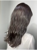 ベース/逆三角/マロンベージュ/Aラインボブ/かきあげ/中野駅