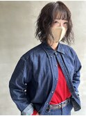 【能田 花音】ボブパーマ