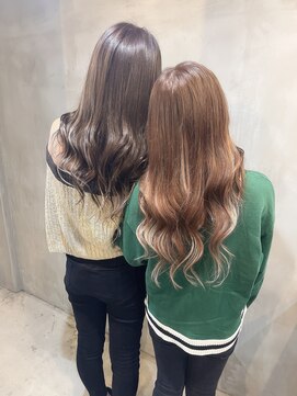 ルフレ 新宿本店1st(Reflet) プルエクステダイヤモンド９０本　#新宿