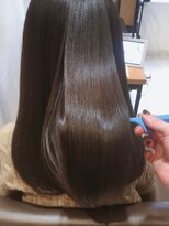 ケアリー 成増(Carelly) 大人かわいい前髪セシルカットココアブラウンフリンジウェーブ