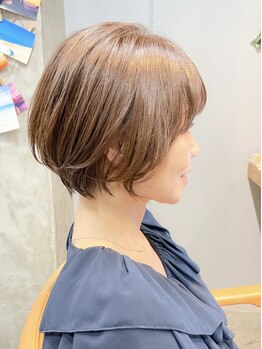 ヘアアンドライフ エジェリデイズ(hair&life egerie days)の写真/似合わせくびれショートでトレンドのスタイルに！！扱いやすさとオシャレを楽しむ♪