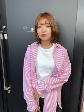 ガリカ 蔵前(Gallica) 【竹之内蔵人】大人似合わせナチュラル丸みくびれボブ<蔵前>