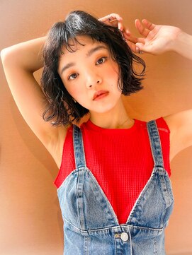 バブ バイネオリーブ(Bab by neolive) ミニボブ×ルーズパーマ☆カジュアルボブ