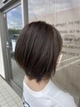 オーブ ヘアー アリア 広島尾道店(AUBE HAIR aria) 縮毛矯正プラスのハイライト！