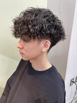 テトラ バイ ネオリーブ 横浜西口店(tetra by neolive)&nbsp;横浜★刈り上げマッシュのツイストスパイラル