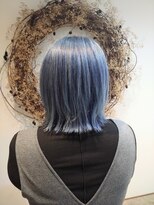 ノーブルヘアー(NOBLE HAIR) ブルー+ネオウルフ