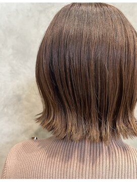 オーガニック ヘアサロン クスクス(organic hair salon kusu kusu) ベージュグレーカラー