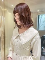 マイル 渋谷(mile)&nbsp;ピンクブラウン/ボブ