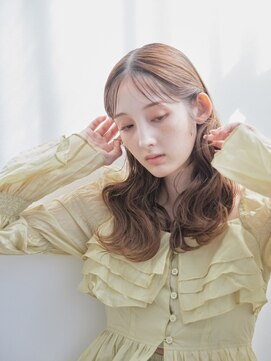 ビアンコ(BlANCO) シースルーバング×波巻きAライン