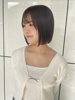 ヘアーアンドメイク ビス(HAIR&MAKE bis)&nbsp;ラベンダーグレージュ【西尾瑠華】