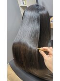 サラサラ髪質改善ストレート