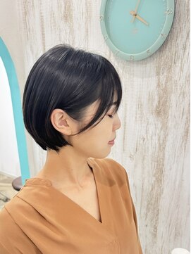 ルヴェール 茜部店(LeVert) コンパクトショートボブ