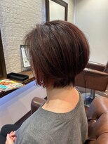 ヘアー サロン アットシュシュ(Hair Salon At'shushu)&nbsp;大人の前下がりショートボブ♪