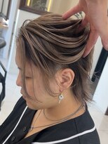 ミルクティーバレイヤージュ