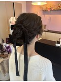 ゆるふわお団子ヘア