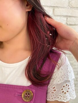 ロンドヴァリー 渋谷店(Lond vallee) イヤリングカラーチェリーレッド