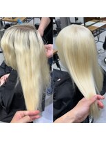 ネクスト 池袋(NEXT) ブロンドヘア/ロングヘア/ダブルカラー/ハイトーン/池袋