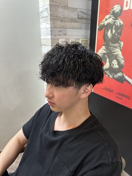 ハルクファースト 札幌(HRK 1st.) ツイストスパイラルパーマ/札幌メンズショート/札幌メンズパーマ