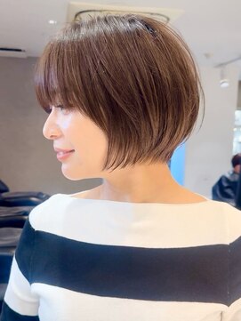 ロンドブルーム 天神大名店(Lond Bloom) 大人美人ショート/ショートカット/髪質改善/白髪ぼかし/30代40代