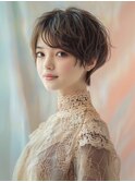 ☆オリーブグレーココアベージュ小顔クラゲヘアー/黒髪/髪質改善