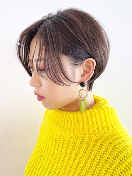 アイティーバイアルバム 松戸店(IT by ALBUM) 美髪おくれ毛くびれヘアショート_ba381622