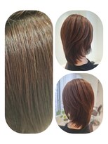 ユーフォルムギンザ(y-Forme Ginza)&nbsp;AI髪質改善ストレート♪