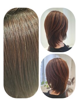 ユーフォルムギンザ(y-Forme Ginza) AI髪質改善ストレート♪