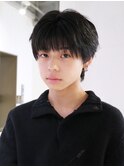 韓国マッシュブルーブラックスペインカール_ba549112