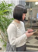 大人ボブ_前下がりボブ_レイヤーボブ